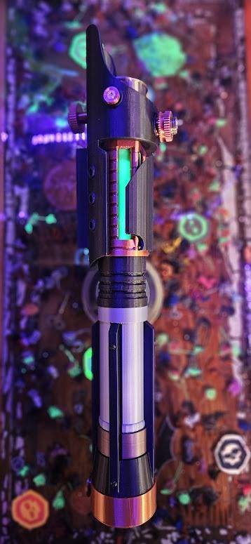 Customizable StarKiller Lightsaber with Display Shields