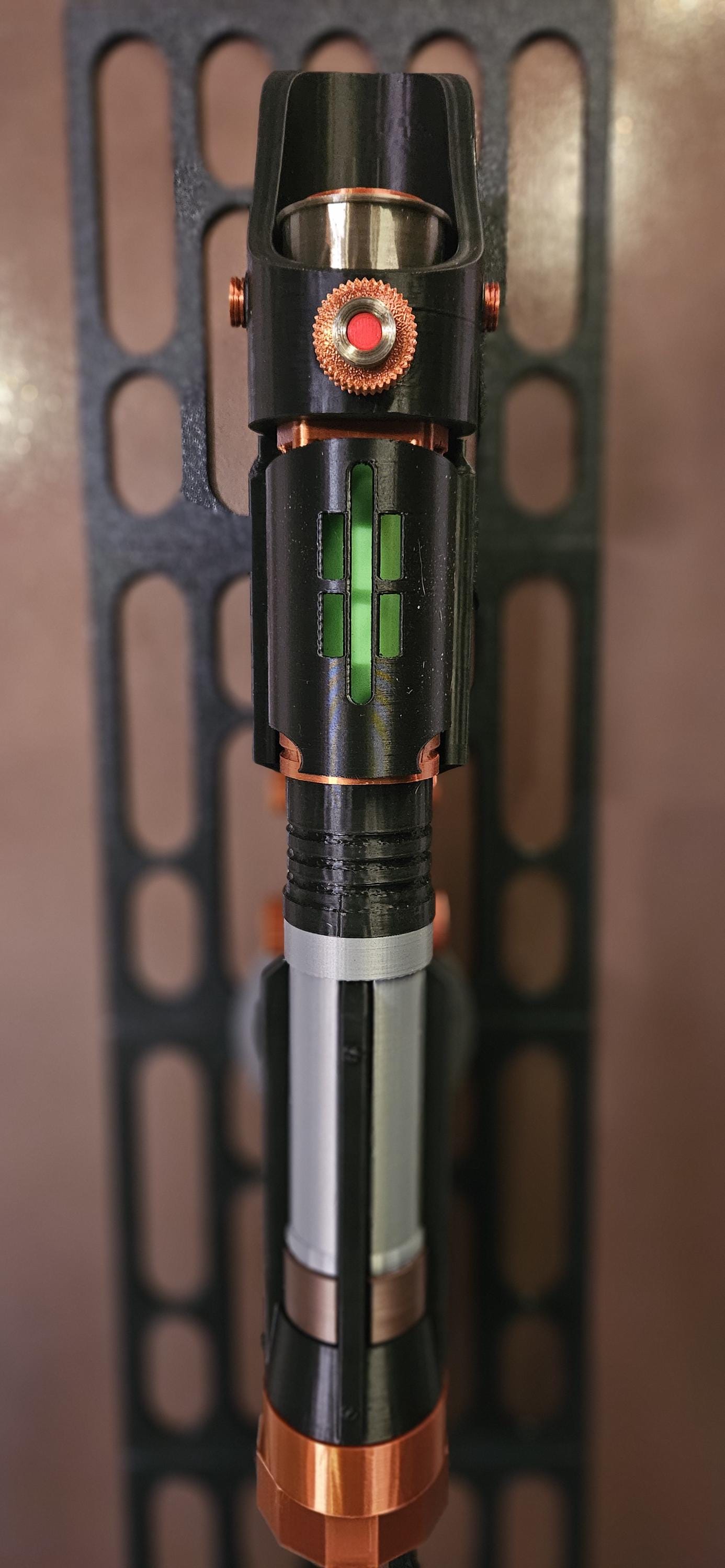Customizable StarKiller Lightsaber with Display Shields