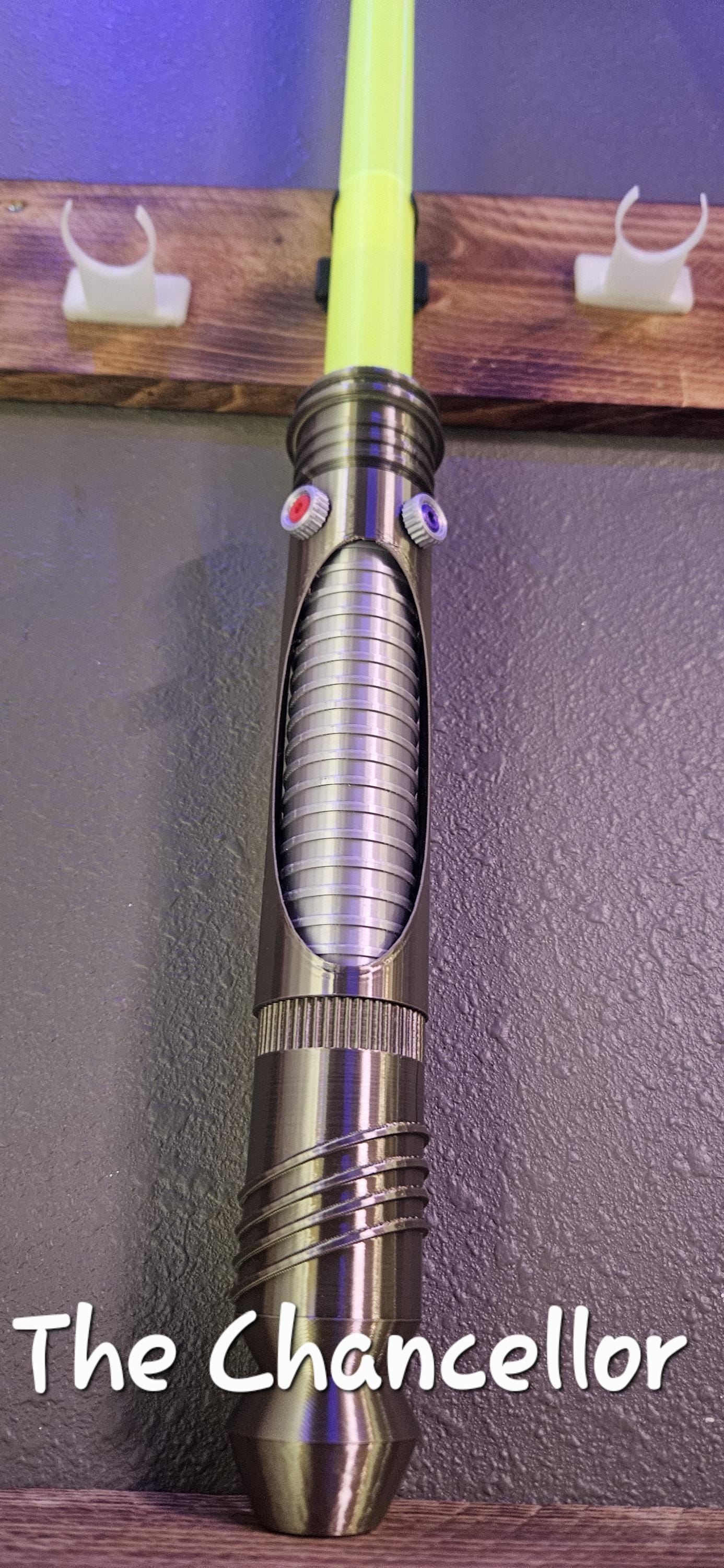 The Chancellor Light up collapsible lightsaber!