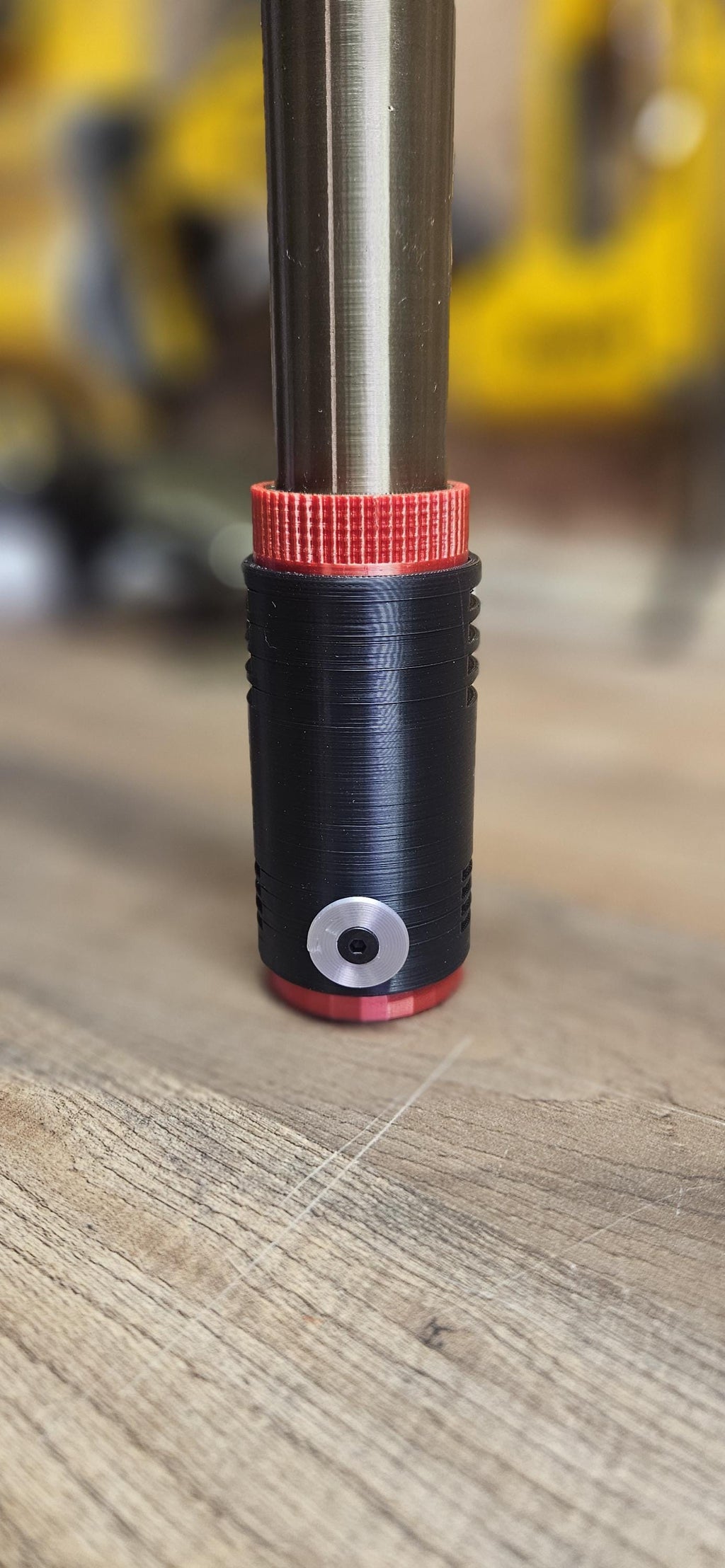 Pommel Sleeve with Covetec Button, Clip, and Blade Plug
