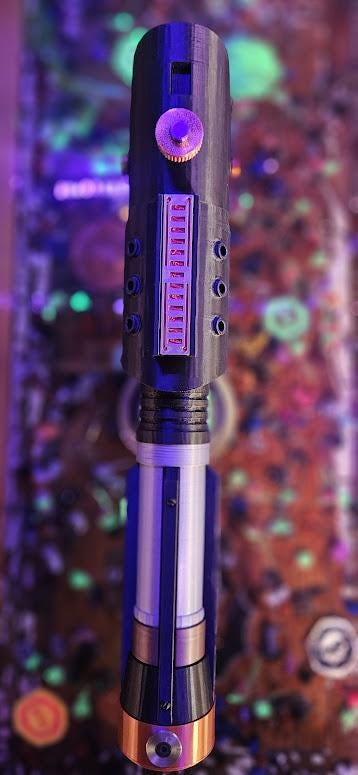 Customizable StarKiller Lightsaber with Display Shields
