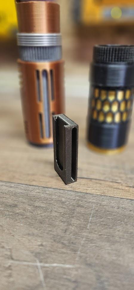 Pommel Sleeve with Covetec Button, Clip, and Blade Plug